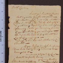 James Jeffry to Cyprian Jeffry